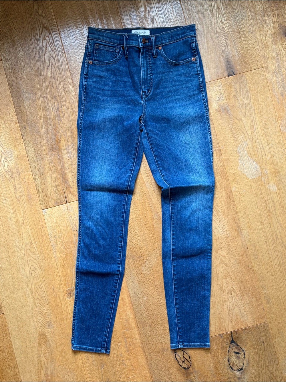 Madewell Dark Wash Skinny Jean • tall girl friendly